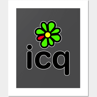 ICQ Logo Posters and Art